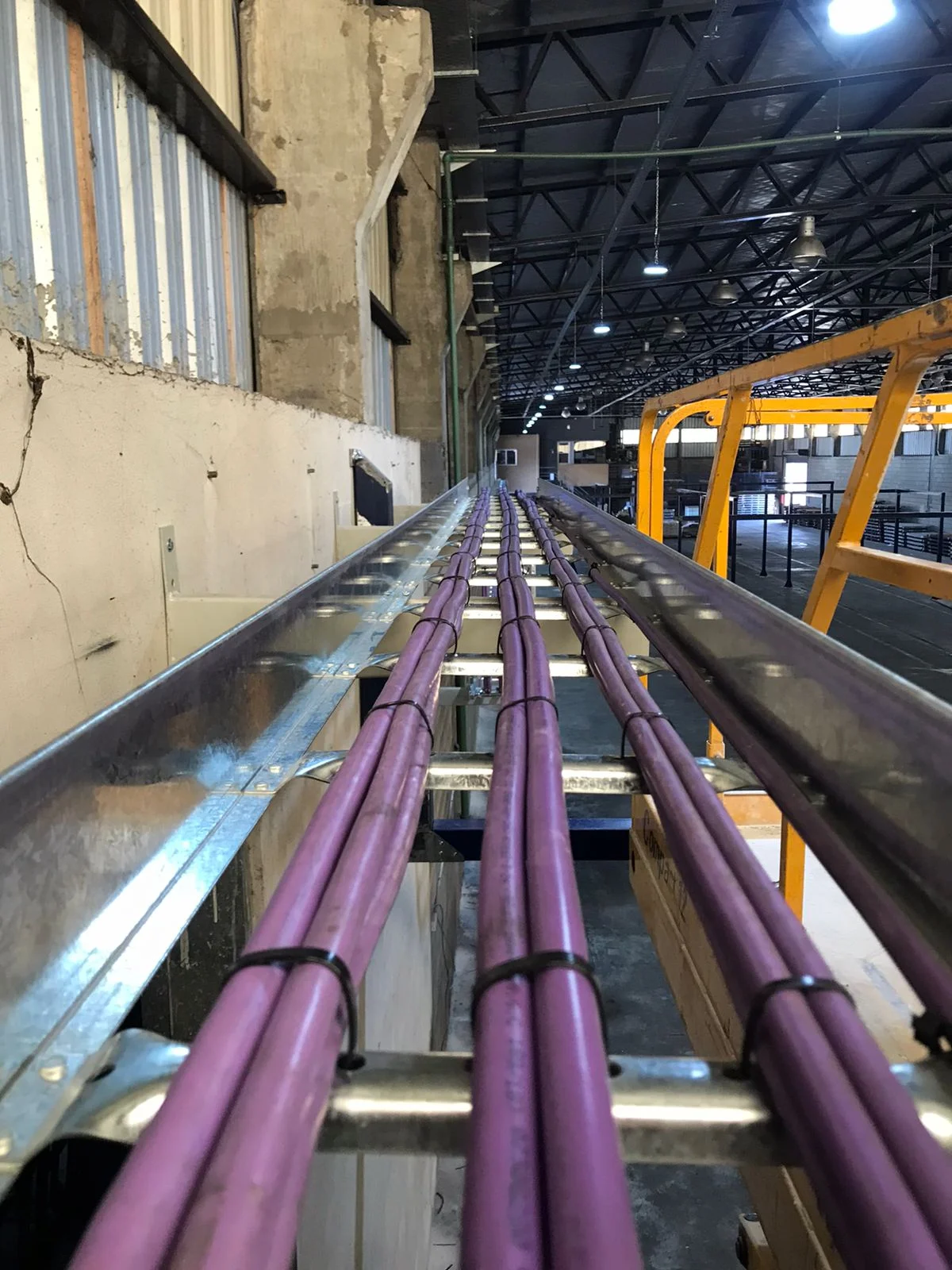 Canalización de cables