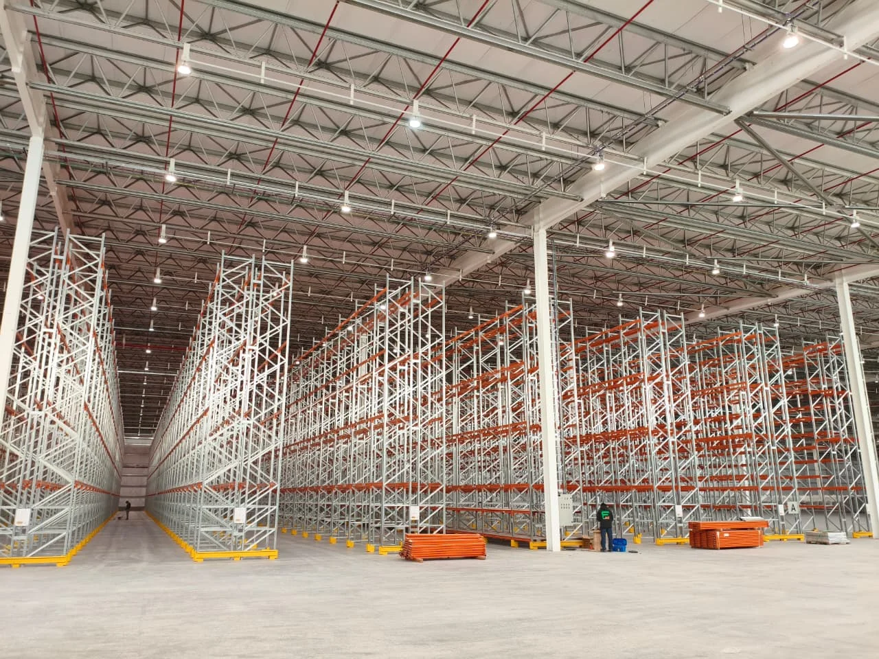 Estructuras metálicas de estanterías